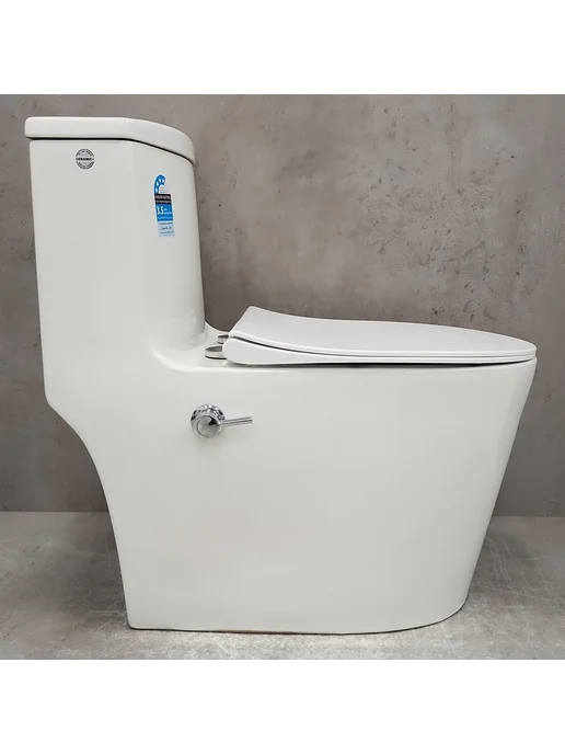 Bloomix Унитаз Lowe MT3101RSB UF1 Ceramic+ моноблок с биде, вариант, фото 5