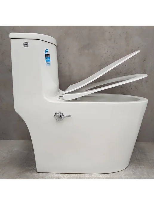 Bloomix Унитаз Lowe MT3101RSB UF1 Ceramic+ моноблок с биде, вариант, фото 7