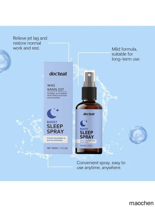 Спрей мелатониновый Docteat Boost Sleep, 30 мл, 30 мл, фото 3