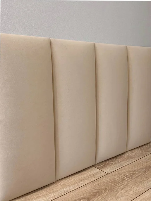 В&В Мебель Мягкие стеновые панели 60x20 из велюра, 2 шт, 60x20, 2 шт, фото 2