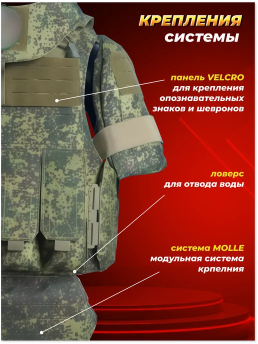 Бронежилет СВО Бронежилет военный штурмовой спартанец бр 2, зеленый, фото 4