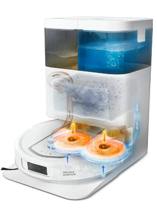 Tefal Робот-пылесос X-plorer Serie 580 Max RG9547E0, белый, фото 4