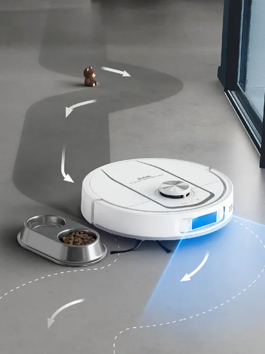 Tefal Робот-пылесос X-plorer Serie 580 Max RG9547E0, белый, фото 6