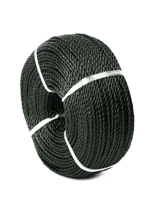 Канат крученый DanLine 4 мм 300 кг, 100 м, темно-зеленый, 300 кг, 100 м, фото 2