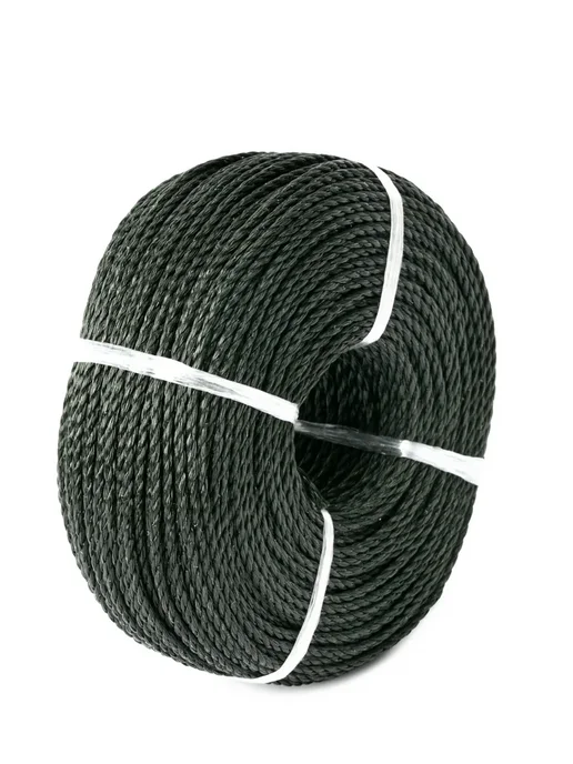 Канат крученый DanLine 4 мм 300 кг, 100 м, темно-зеленый, 300 кг, 100 м, фото 3