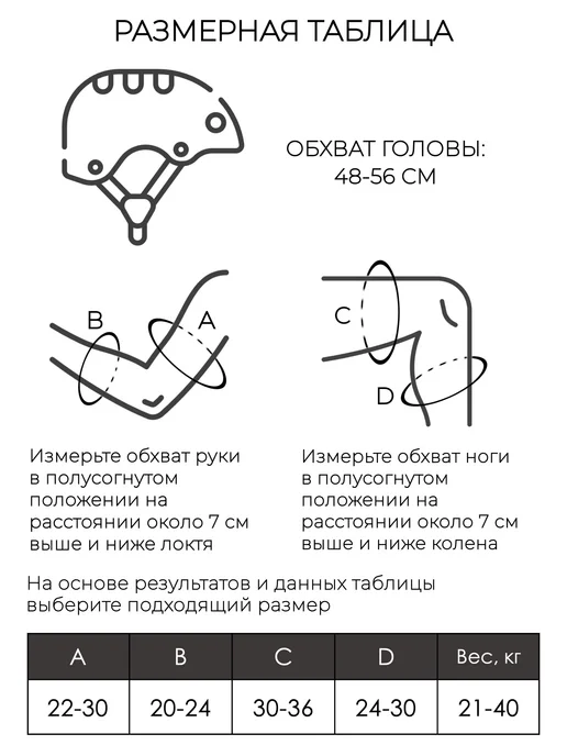 RideUP Защита для роликов детская 4в1, коричневый, фото 4