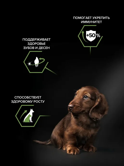 Сухой корм PRO PLAN для собак, щенки, курица, 3 кг, фото 4