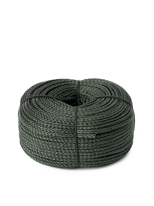 Шнур плетеный DanLine 3 мм 170 кг, 100 м, темно-зеленый, 230 кг, 100 м
