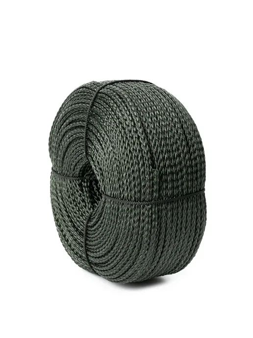 Шнур плетеный DanLine 3 мм 170 кг, 100 м, темно-зеленый, 230 кг, 100 м, фото 2