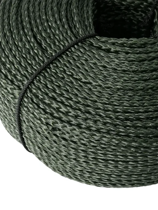 Шнур плетеный DanLine 3 мм 170 кг, 100 м, темно-зеленый, 230 кг, 100 м, фото 5