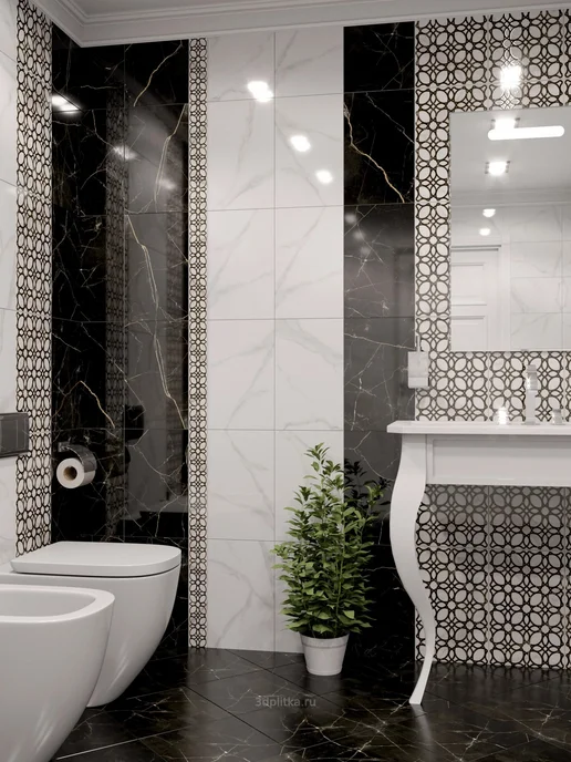 Gracia Ceramica Керамическая плитка Фиеста бордюр 400х75, 400x75, фото 2