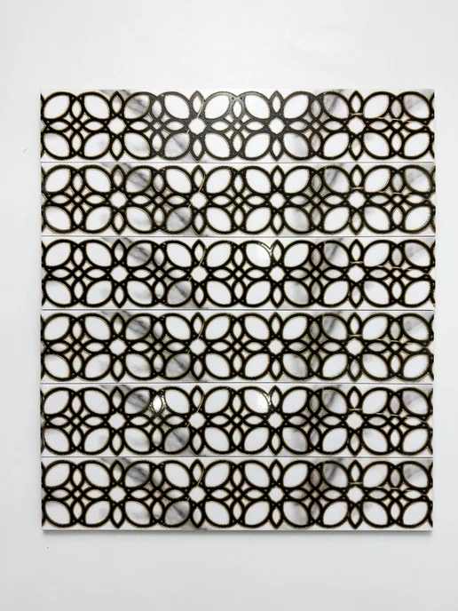 Gracia Ceramica Керамическая плитка Фиеста бордюр 400х75, 400x75, фото 3