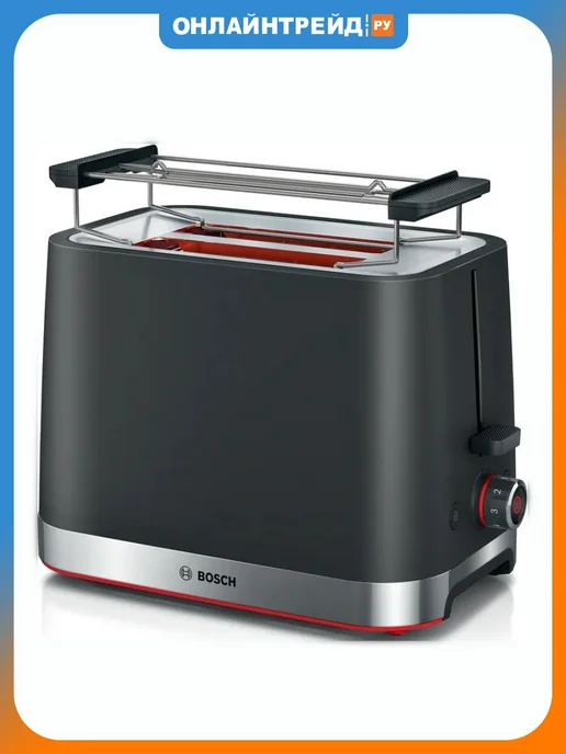 BOSCH Тостер TAT4M223, черный
