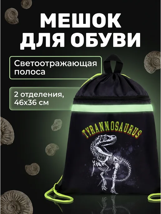 Brauberg Мешок для обуви с петлей 46х36 см, 46x36 см