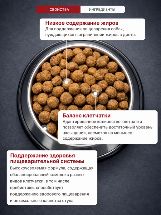 Сухой корм Royal canin Диетический Gastrointestin… для собак, мелкие, 1 кг, фото 2