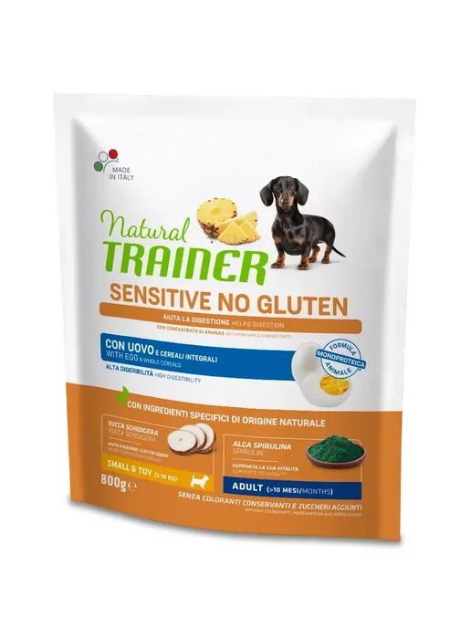 Сухой корм Natural Trainer для собак, мелкие, чувствительное пищеварение, 0,8 кг, фото 2