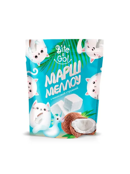 Bite&Go Маршмеллоу с кокосом, вариант, фото 2