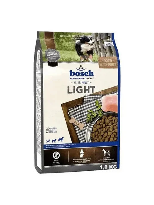 Сухой корм Bosch Petfood Light Избыточным для собак, 1 кг, фото 2