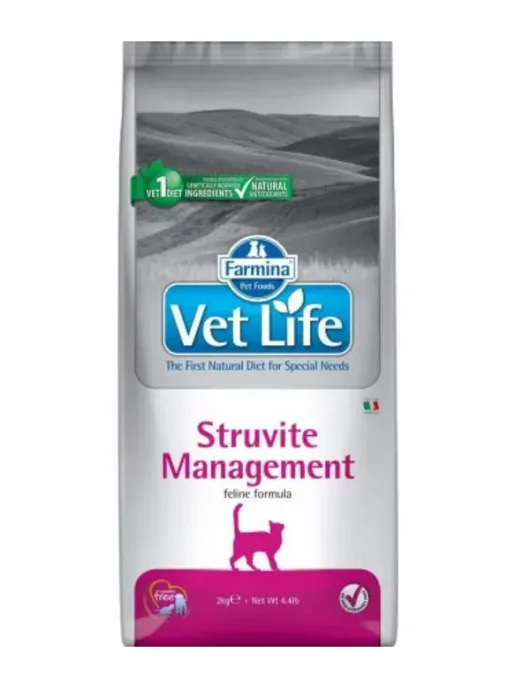 Сухой корм Farmina Vetlife Struvite для собак, 2 кг, фото 2
