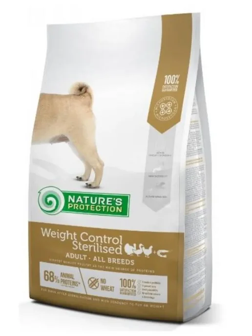 Сухой корм Nature's protection Sterilised для собак, 12 кг, фото 2