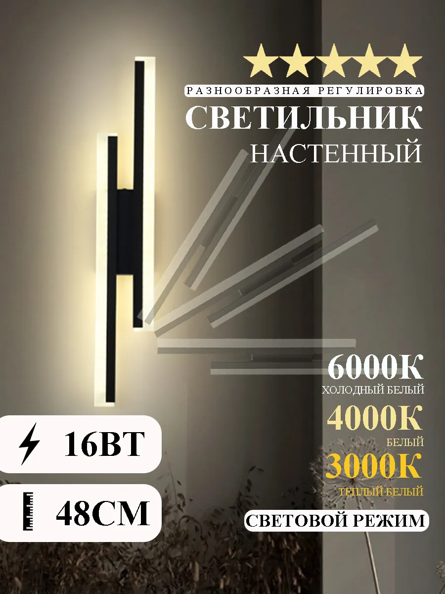 Светильник настенный светодиодный,бра