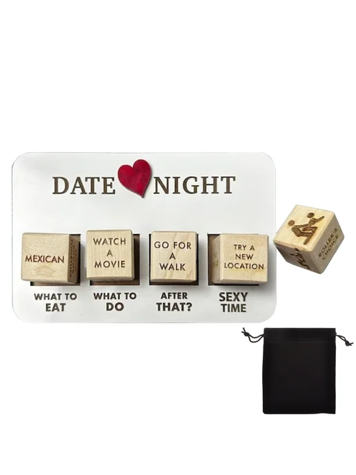 Для Men Women роликовый набор After Dark Dice Kit с мешком, вариант