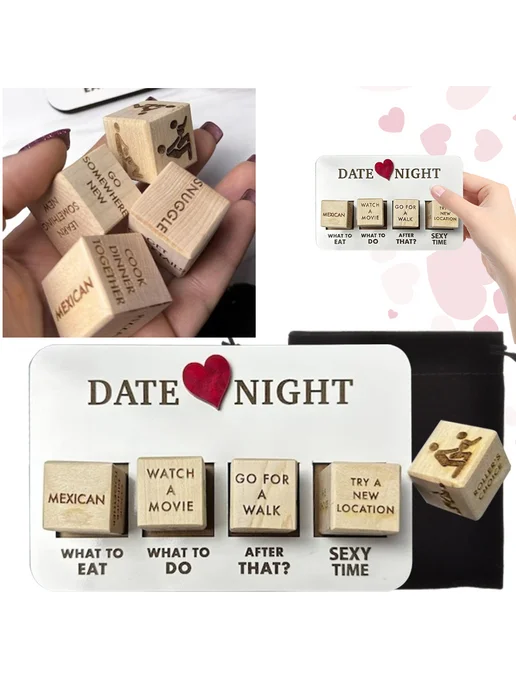 Для Men Women роликовый набор After Dark Dice Kit с мешком, вариант, фото 2