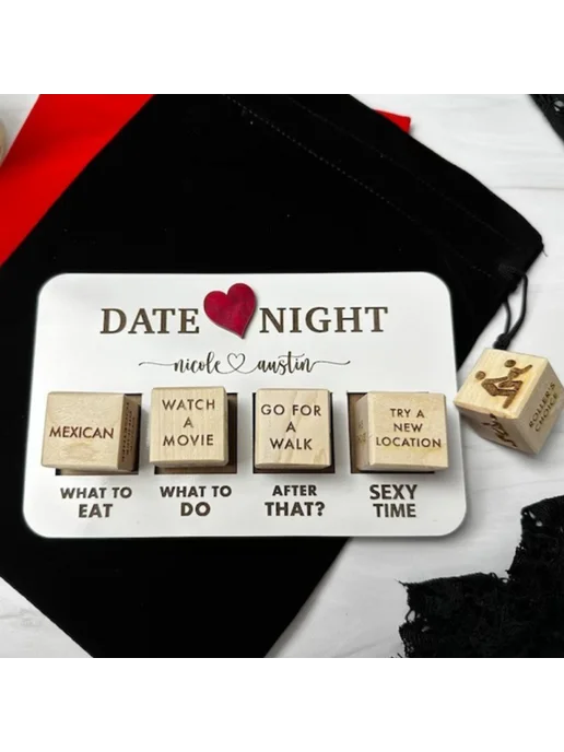 Для Men Women роликовый набор After Dark Dice Kit с мешком, вариант, фото 5