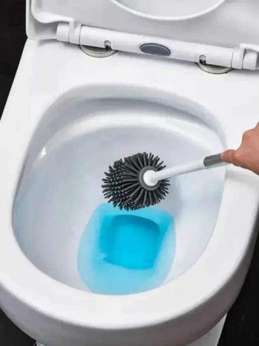 Trendy Homeware Силиконовый ершик с щеткой, белый, фото 7