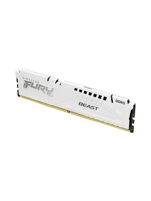 Kingston Fury Модуль памяти DDR5 6000МГЦ белый 16ГБ *1 16ГБ(Hynix A-die C3…, 16 ГБ, 16 ГБ, фото 2