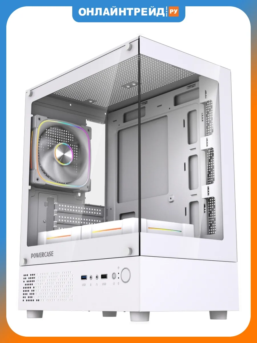 Компьютерный корпус Vision Micro M1 ARGB, белый