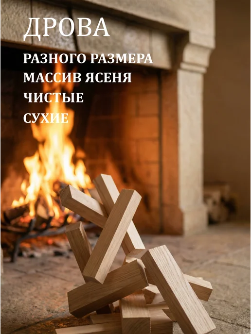 Дрова для розжига из ясеня 4,5кг, 4,5 кг, фото 2
