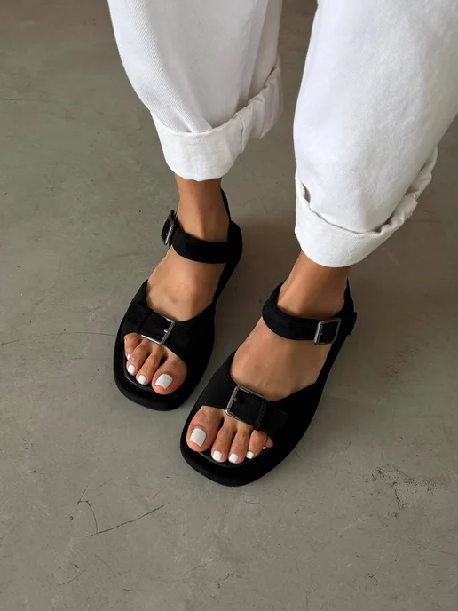 Only Shoes Босоножки женские летние на платформе, черный, фото 2