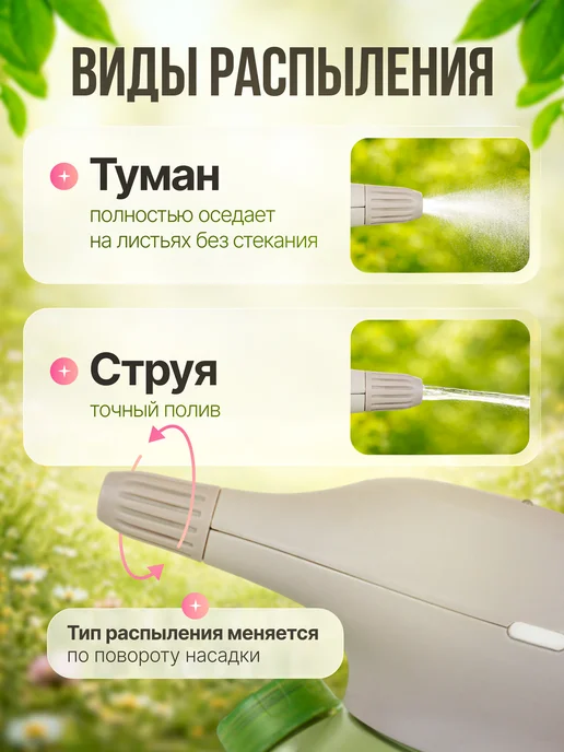 Host Опрыскиватель аккумуляторный 2 литра садовый, вариант, фото 2
