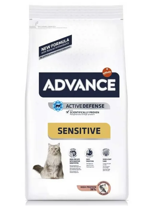 Сухой корм Advance Кошек для собак, чувствительное пищеварение, 3 кг, фото 2