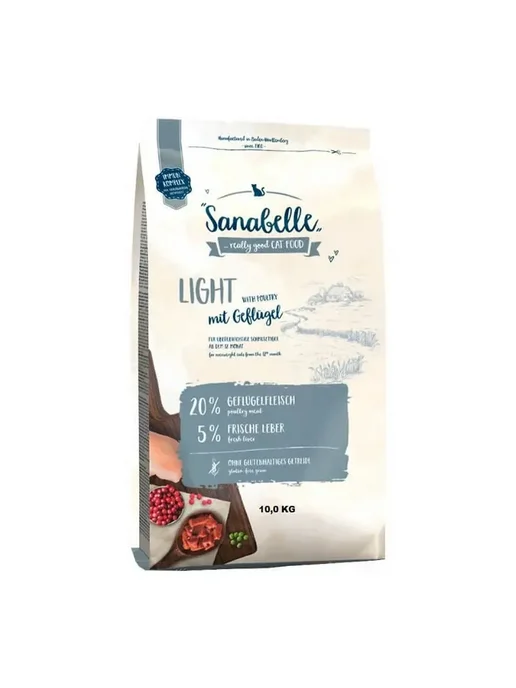 Сухой корм Bosch Petfood Sanabelle Light для собак, 10 кг, фото 2