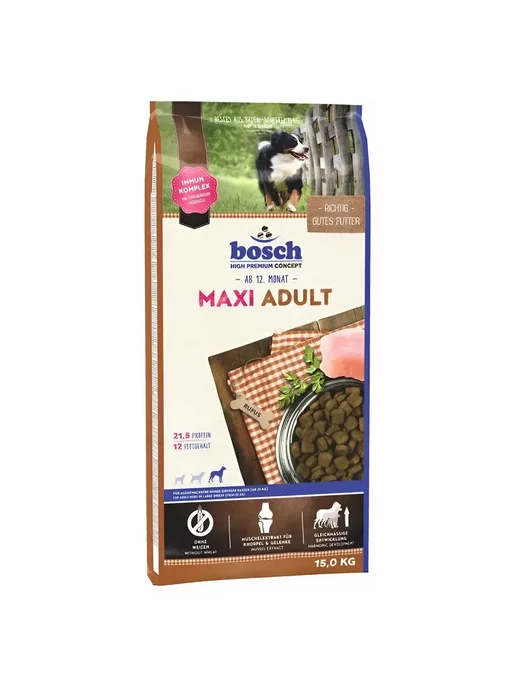 Сухой корм Bosch Petfood Птица для собак, взрослые, крупные, 15 кг, фото 2