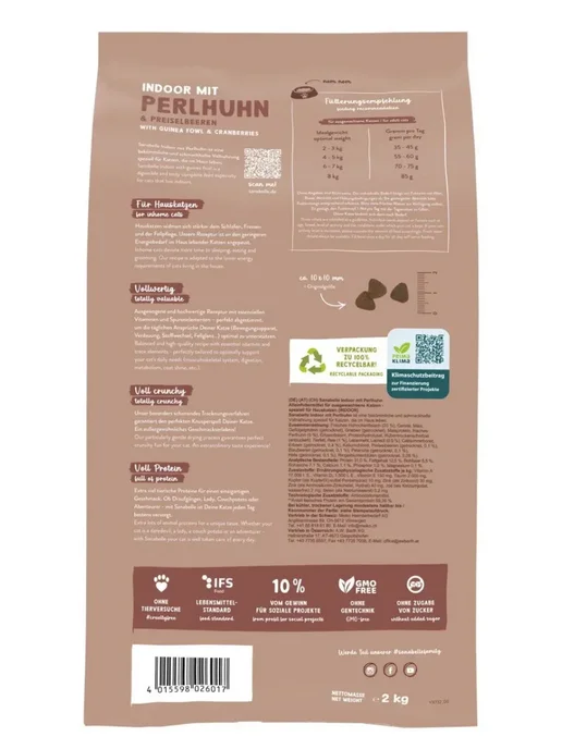 Сухой корм Bosch Petfood Sanabelle Indoor для собак, 8 кг, фото 3