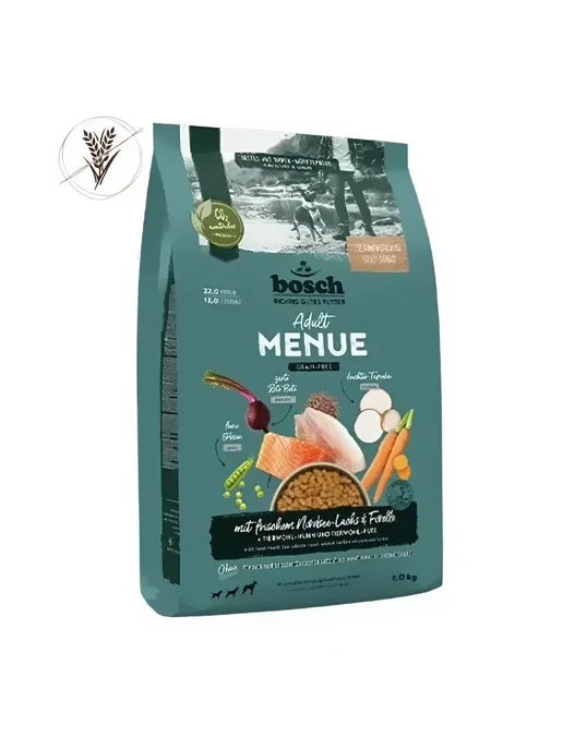 Сухой корм Bosch Petfood Bocsh Hpc для собак, взрослые, лосось, 1 кг, фото 2
