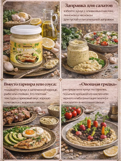 Закуска из нута острая 360 г, 360 г, фото 3