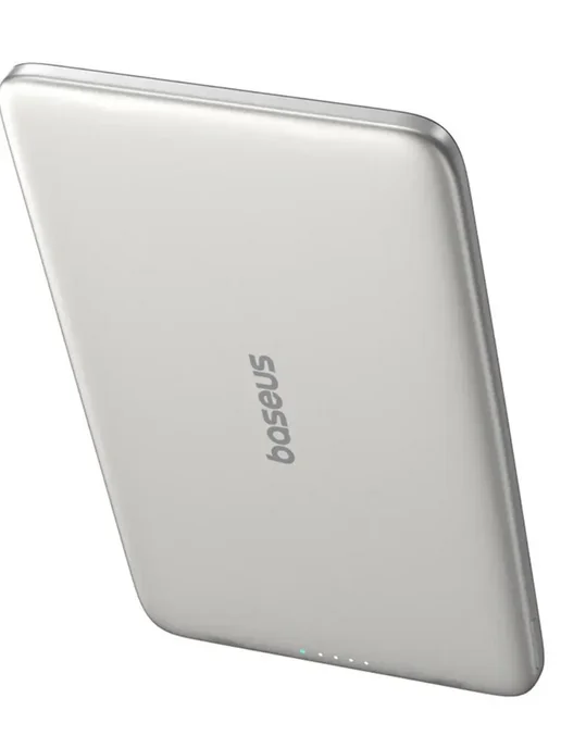 Baseus Повербанк для iphone беспроводной PicoGo AM41 Ultra-Slim, серый, фото 4