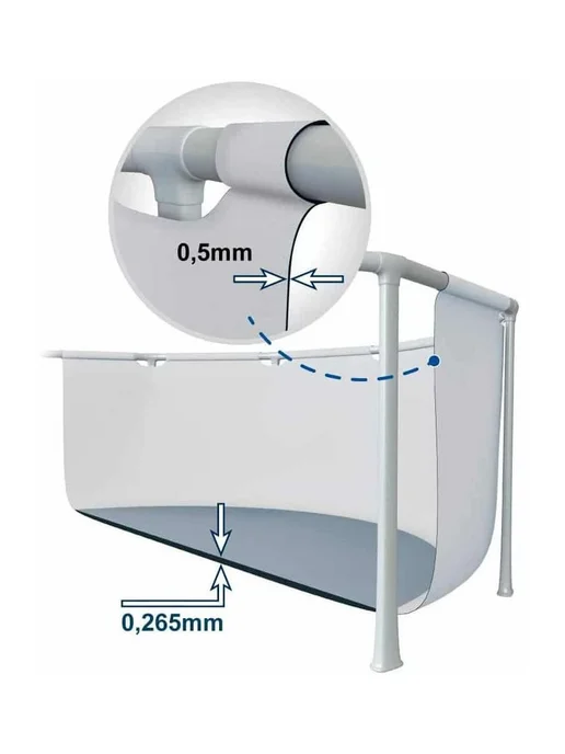 Intex Бассейн Prism Frame, 305x76 см, 4485 л (26700), 305x76 см, 4485 л, фото 3