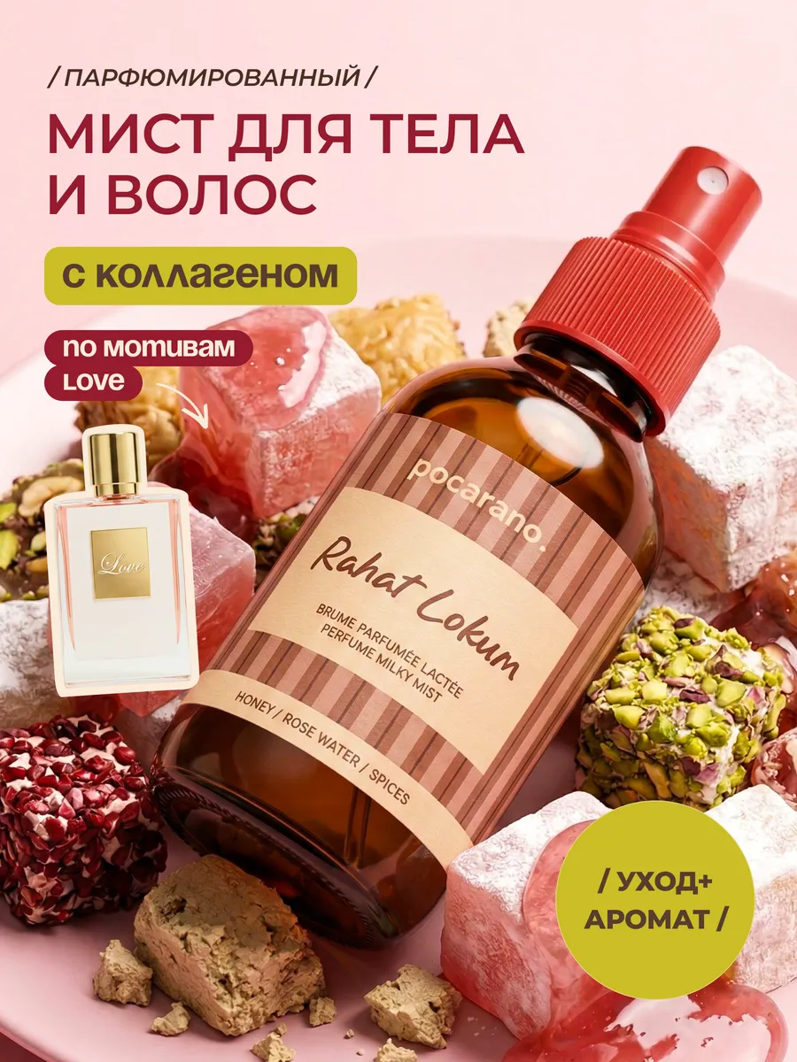 Парфюмированный спрей-мист для тела и волос
