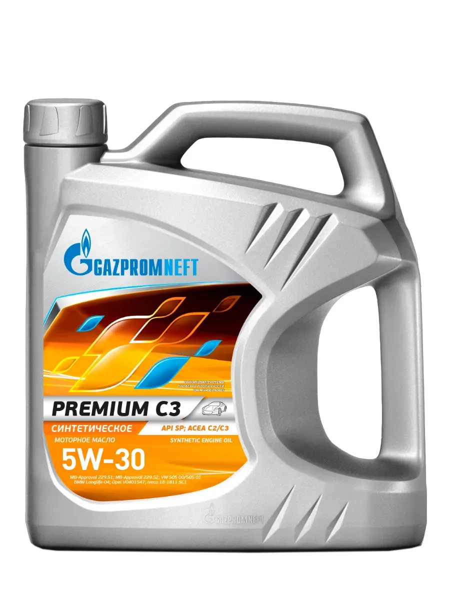 Premium C3 моторное масло 5W30 синтетическое 5л