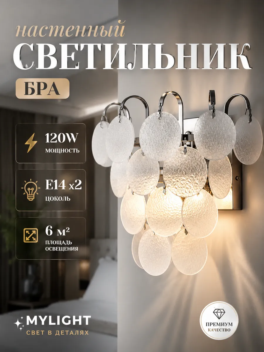 Светильник настенный бра