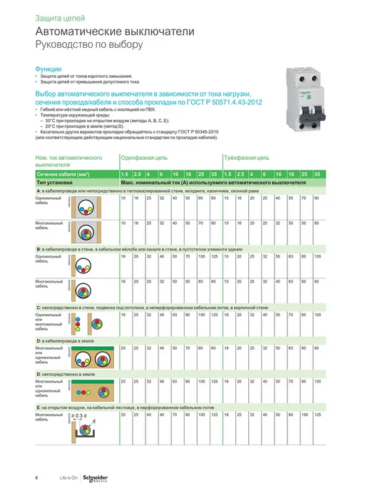 Schneider Electric Двухполюсный автоматический выключатель Шнайдер Автомат 16а, серый, фото 7