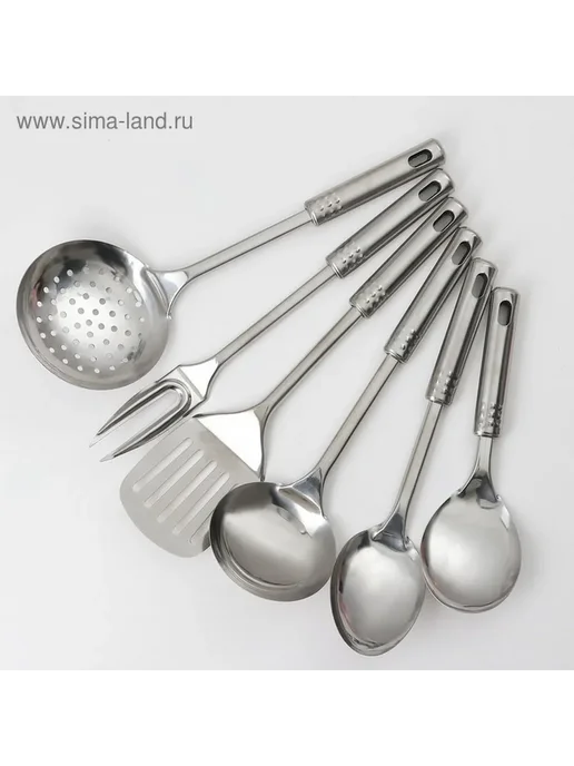 Практичный набор кухонных инструментов для дома, серый, фото 2