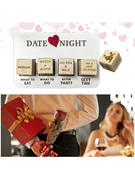 Романтические кубики для пар, Decision Dice, men women, вариант, фото 3
