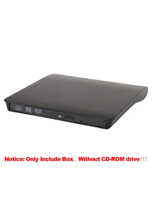 USB 3.0 SATA внешняя оптическая привода для DVD CD-RW (черна, черный, фото 2