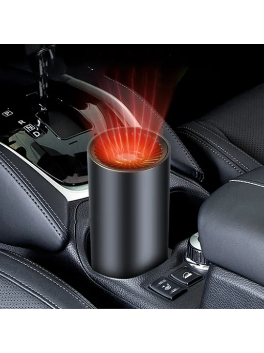 Портативный 12V автообогреватель, вентилятор с креплением, вариант, фото 3